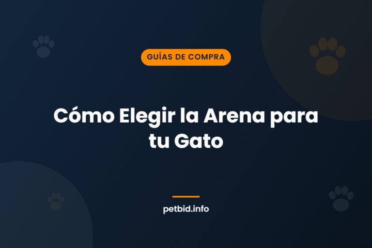 Cómo elegir arena para gatos